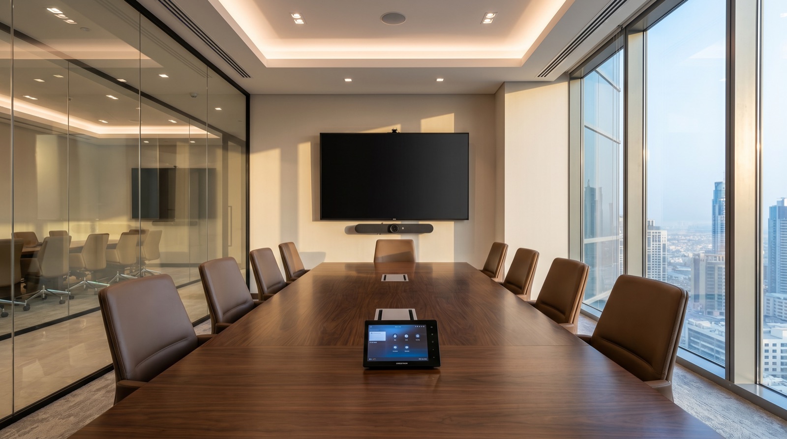 AV standardisation across executive meeting rooms
