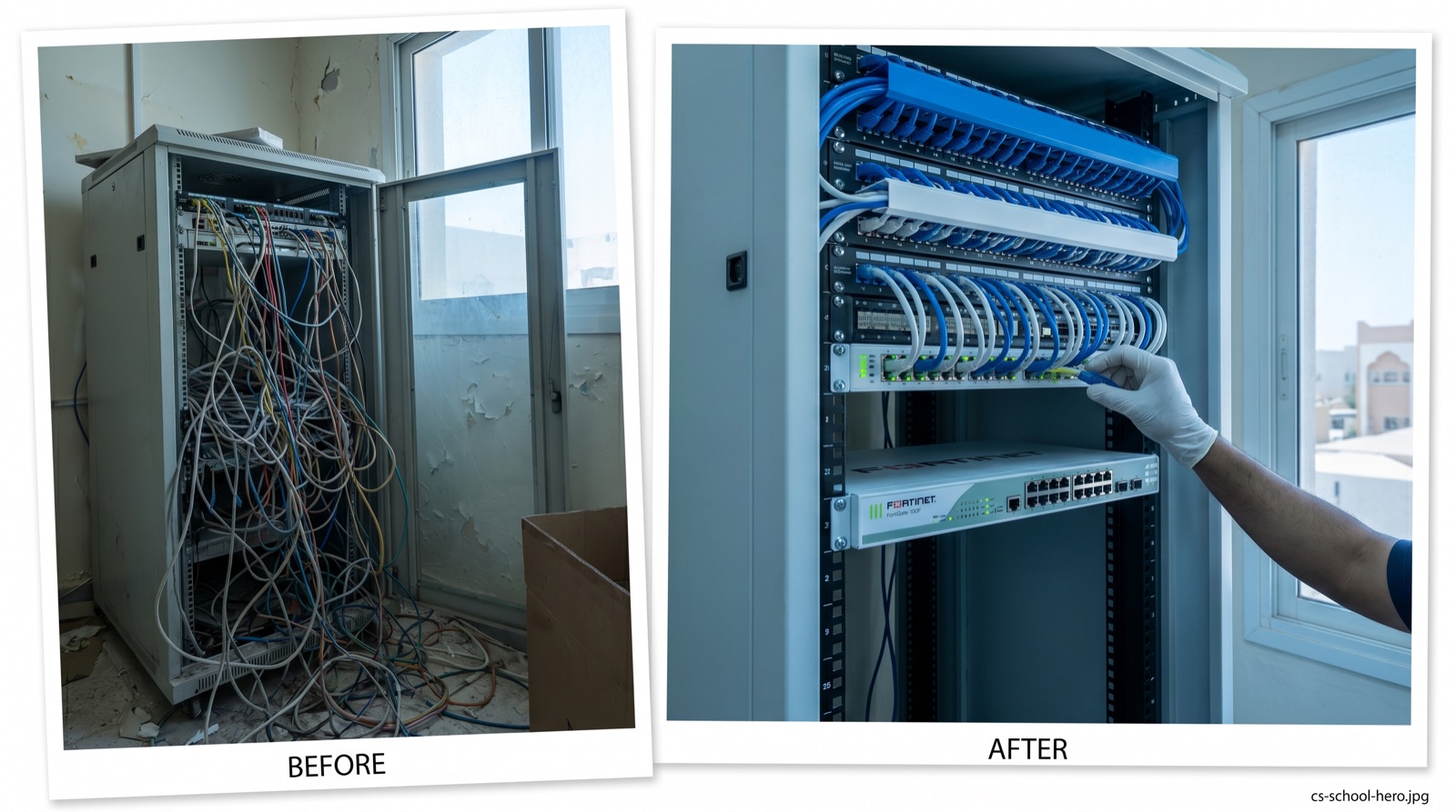 Classroom Wi-Fi restoration across an international school